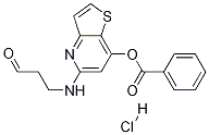 3-[[7-(Benzoyloxy)thieno[3,2-b]pyridin-5-yl]amino]propanal hydrochloride Structure,1015223-89-8Structure