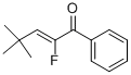 (z)-(9ci)-2-氟-4,4-二甲基-1-苯基-2-戊烯-1-酮结构式_101560-11-6结构式