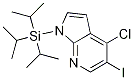 4-Chloro-5-iodo-1-(triisopropylsilyl)-1H-pyrrolo[2,3-b]pyridine Structure,1015609-83-2Structure