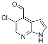 5-Chloro-1H-pyrrolo[2,3-b]pyridine-4-carbaldehyde Structure,1015610-39-5Structure