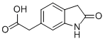 2,3-Dihydro-2-oxo-1h-indole-6-acetic acid Structure,101566-05-6Structure