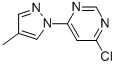 4-Chloro-6-(4-methyl-pyrazol-1-yl)-pyrimidine Structure,1015845-71-2Structure