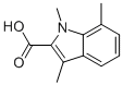 1,3,7-Trimethyl-1H-indole-2-carboxylic acid Structure,1015846-77-1Structure