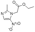 Ethyl 2-methyl-5-nitro-1H-imidazole-1-acetate Structure,1016-40-6Structure