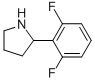 2-(2,6-Difluorophenyl)pyrrolidine Structure,1016529-46-6Structure