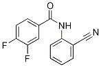 N-(2-cyanophenyl)-3,4-difluorobenzamide Structure,1016804-69-5Structure