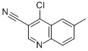 4-Chloro-6-methyl-quinoline-3-carbonitrile Structure,1016818-79-3Structure