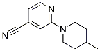 2-(4-Methylpiperidin-1-yl)isonicotinonitrile Structure,1016839-37-4Structure