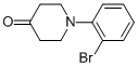 1-(2-Bromophenyl)-4-piperidinone Structure,1016889-70-5Structure