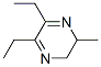 (9CI)-5,6-二乙基-2,3-二氢-2-甲基-吡嗪结构式_101708-69-4结构式