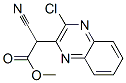 Methyl (3-chloroquinoxalin-2-yl)(cyano)acetate Structure,10176-23-5Structure