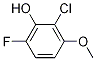 2-Chloro-6-fluoro-3-methoxyphenol Structure,1017777-60-4Structure