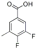 3,4-Difluoro-5-methylbenzoic acid Structure,1017778-60-7Structure