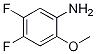 4,5-Difluoro-2-methoxy-phenylamine Structure,1017779-71-3Structure