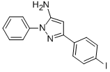 5-(4-碘-苯基)-2-苯基-2H-吡唑-3-胺结构式_1017781-34-8结构式