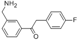 1-(3-Aminomethyl-phenyl)-2-(4-fluoro-phenyl)-ethanone Structure,1017781-75-7Structure