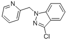 3-Chloro-1-pyridin-2-ylmethyl-1h-indazole Structure,1017781-92-8Structure