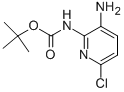 (3-Amino-6-chloro-pyridin-2-yl)-carbamic acid tert-butyl ester Structure,1017782-11-4Structure