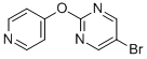 5-Bromo-2-(pyridin-4-yloxy)-pyrimidine Structure,1017789-07-9Structure