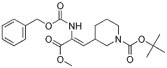 1-Boc-3-(2-cbz-amino-2-methoxycarbonyl-vinyl)piperidine Structure,1017789-37-5Structure