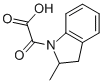 (2-Methyl-2,3-dihydro-1H-indol-1-yl)-(oxo)acetic acid Structure,1018295-36-7Structure