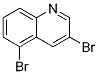 3,5-Dibromo-quinoline Structure,101861-59-0Structure