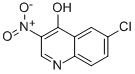 6-Chloro-3-nitroquinolin-4-ol Structure,101861-61-4Structure