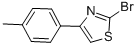 2-Bromo-4-(4-methylphenyl)thiazole Structure,101862-33-3Structure