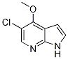 5-Chloro-4-methoxy-1H-pyrrolo[2,3-b]pyridine Structure,1020056-69-2Structure