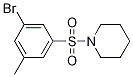 1-(3-Bromo-5-methylphenylsulfonyl)piperidine Structure,1020252-95-2Structure