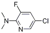 5-Chloro-2-(n,n-dimethylamino)-3-fluoropyridine Structure,1020253-19-3Structure