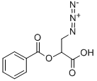 Benzoic acid 2-azido-1-carboxy-ethyl ester Structure,1020714-78-6Structure