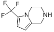 6-Trifluoromethyl-1,2,3,4-tetrahydro-pyrrolo[1,2-a]pyrazine Structure,1020717-79-6Structure