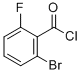 2-Bromo-6-fluorobenzoyl chloride Structure,1020718-20-0Structure