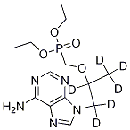 9-[2-(Diethylphosphonomethoxy)propyl-d6] adenine Structure,1020719-38-3Structure