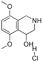 5,8-Dimethoxy-1,2,3,4-tetrahydroisoquinolin-4-ol hydrochloride Structure,102073-77-8Structure