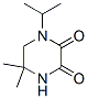 (6ci)-1-异丙基-5,5-二甲基-2,3-哌嗪二酮结构式_102153-83-3结构式