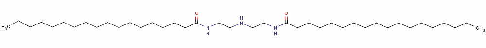 Octadecanamide, n,n-(iminodi-2,1-ethanediyl)bis- Structure,10220-90-3Structure