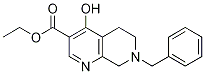 Ethyl 7-benzyl-4-hydroxy-5,6,7,8-tetrahydro-1,7-naphthyridine-3-carboxylate Structure,102200-79-3Structure