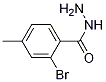 Benzoic acid, 2-bromo-4-methyl-, hydrazide Structure,1022059-55-7Structure