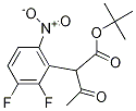 Tert-butyl 2-(2,3-difluoro-6-nitrophenyl)-3-oxobutanoate Structure,1022112-25-9Structure