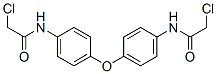 2-氯-N-(4-[4-(2-氯乙酰基氨基)-苯氧基]-苯基)-乙酰胺结构式_10224-03-0结构式