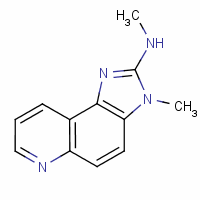 3-Methyl-2-methylaminoimidazo[4,5-f]quinoline Structure,102408-26-4Structure