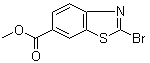 Methyl 2-bromobenzo[d]thiazole-6-carboxylate Structure,1024583-33-2Structure