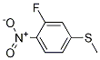 2-Fluoro-4-methylthio-1-nitrobenzene Structure,1025509-81-2Structure