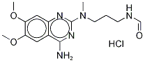 N-(4-amino-6,7-dimethoxyquinazol-2-yl)-n-methylpropylenediamine formamide hydrochloride Structure,1026411-59-5Structure