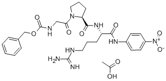 N-cbz-gly-pro-arg p-nitro-anilide acetate salt Structure,102679-70-9Structure