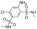 4-氨基-6-氯-N1,N3-二甲基-1,3-苯二磺酰胺结构式_1027-12-9结构式