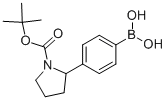 4-(1-Boc-pyrrolidin-2-yl)benzeneboronic acid Structure,1027103-15-6Structure