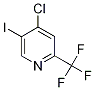 4-Chloro-5-iodo-2-(trifluoromethyl)pyridine Structure,1027818-88-7Structure